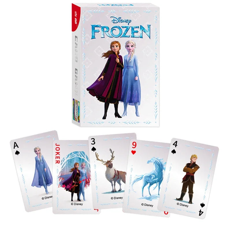 FanzyMarket Stitch & Lots-o'-Huggin' Bear poker playing cards featuring character illustrations for family game night.