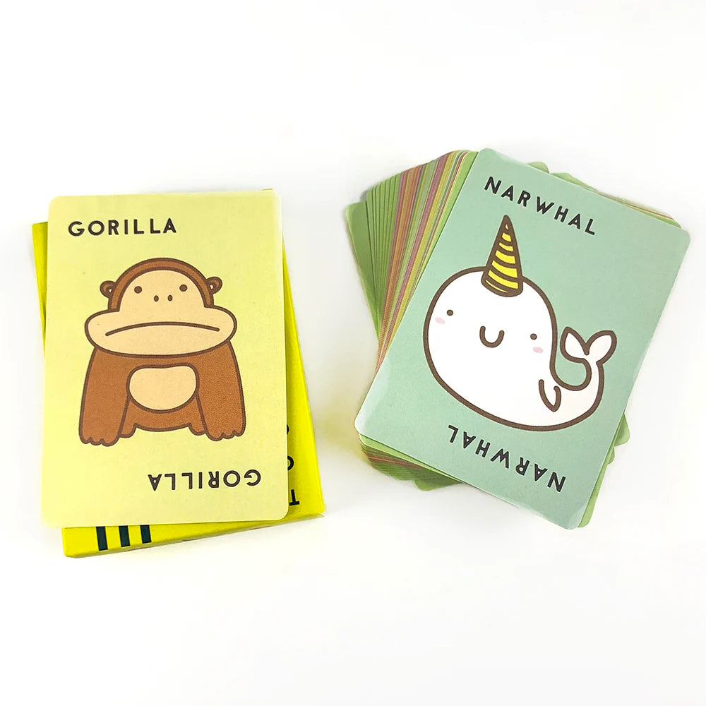 FanzyMarket cute party card game for multiplayer fun, suitable for ages 14+, for 3-8 players, with quick 10-minute gameplay.