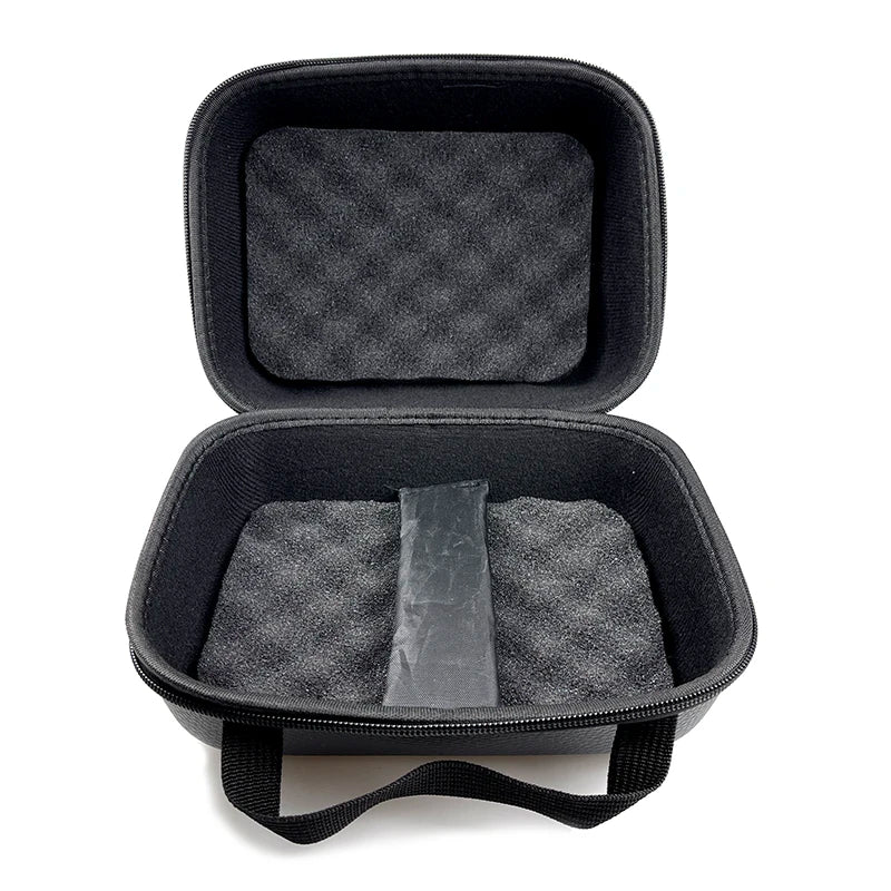 FanzyMarket waterproof PU spinning reel bag with shockproof design, fits 1-2 fishing reels, ideal for outdoor fishing trips.