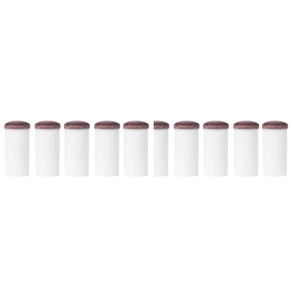 Set of five FanzyMarket slip-on pool cue ferrules in 11mm and 13mm sizes, compatible with billiard and snooker cues.