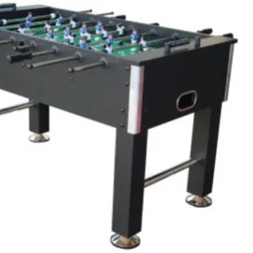FanzyMarket professional foosball table for adults, 2-player table soccer game with sturdy construction and detailed players.