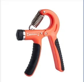 FanzyMarket adjustable hand gripper for forearm strength, featuring black design and 10-60 kg resistance for fitness training.