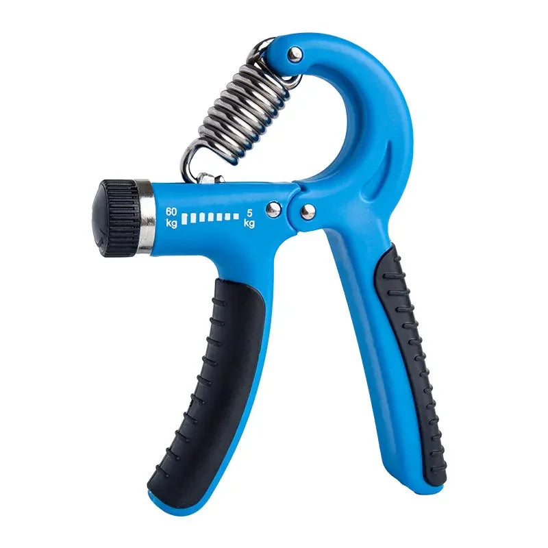 FanzyMarket adjustable hand gripper for forearm strength, featuring black design and adjustable resistance from 10 to 60 kg.