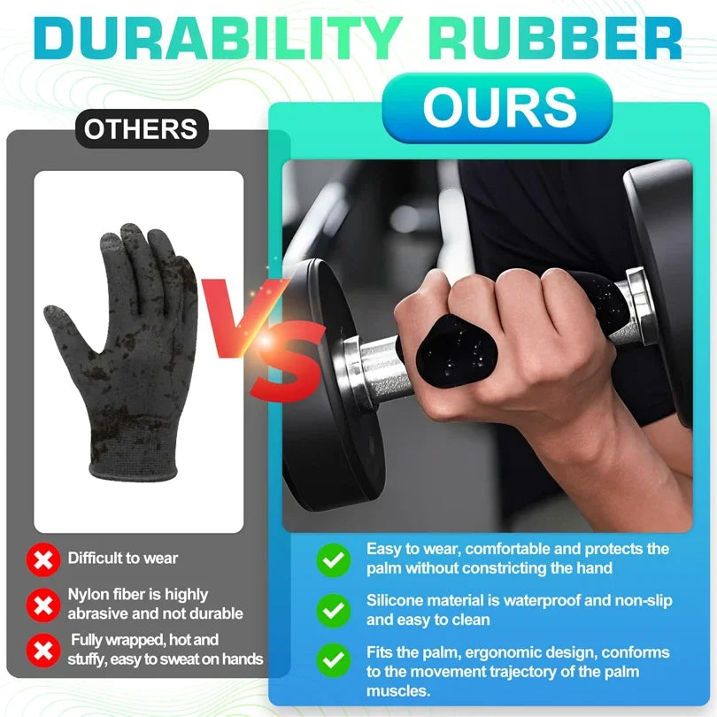 FanzyMarket finger trainer grip strengthener with grey palm grip hand exerciser for gymnastics and cross training.