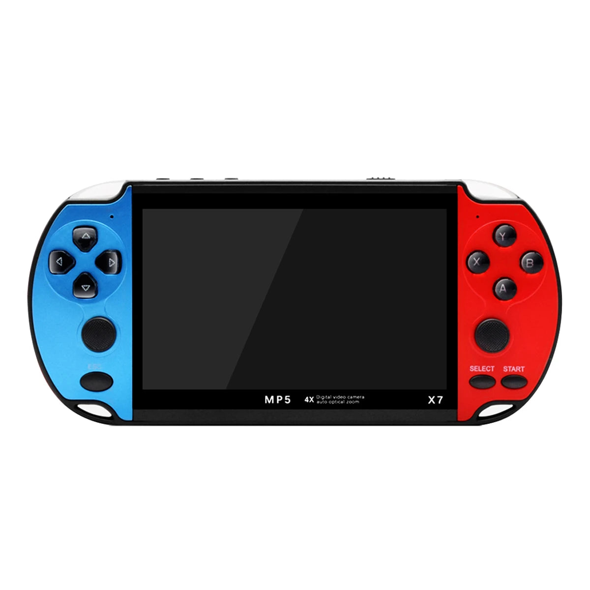 FanzyMarket 4.3-inch IPS handheld retro game console with HD screen and built-in 10,000+ games including GBA, GBC, NES, MD, and SFC.